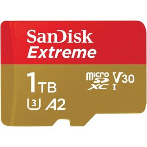 SDXC 1TB Extreme micro 190MB/s UHS-I Class 10 U3 V30+Adap. 67810 SanDisk MEMORIJSKA KARTICA SDXC 1TB Extreme micro 190MB/s UHS-I Class 10 U3 V30+Adap. 67810 MEMORIJSKA KARTICA