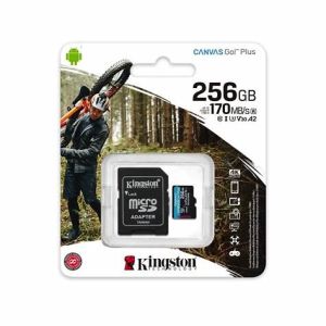 Kingston MEMORIJSKA KARTICA SDCG4/256GB microSD+adapt