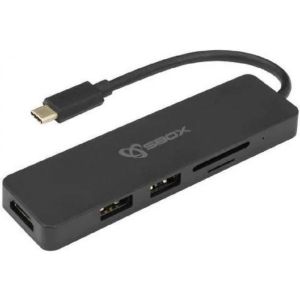 Adapter TCA 51 S-BOX USB HUB Tip-C 5 u 1 Adapter TCA 51 Periferije
