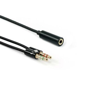 Audio 2x3,5 mm / 3,5 mm 0,2m S-BOX KABL Audio 2x3,5 mm / 3,5 mm 0,2m Kablovi i konektori