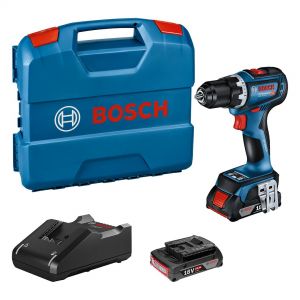 Bosch AKUMULATORSKA BUŠILICA - ODVRTAČ + PLASTIČNI KOFER GSR 18V-90 C (06019K6020)