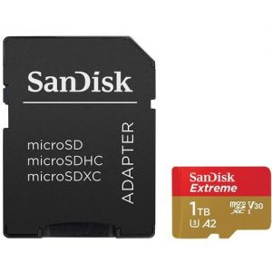 SanDisk MEMORIJSKA KARTICA SDXC 1TB Micro Extreme 160 MB/s+ SD Adap. 67757