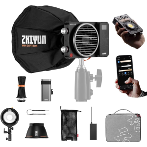 Molus X100 Black PRO Zhiyun LED SVETLO Molus X100 Black PRO Oprema za fotoaparate