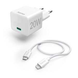 201620 HAMA KUĆNI PUNJAČ+KABL USB C NA LIGHTNING 201620 Baterije i Punjaci