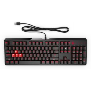 HP consumer TASTATURA Omen Gaming Keyboard 1100 - Black/Red 1MY13AA