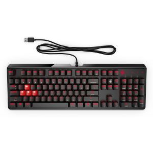 Omen Gaming Keyboard 1100 - Black/Red 1MY13AA HP consumer TASTATURA Omen Gaming Keyboard 1100 - Black/Red 1MY13AA TASTATURA