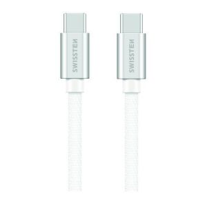 USB Data Cable type C na type C Textile 1.2m (Siva)
