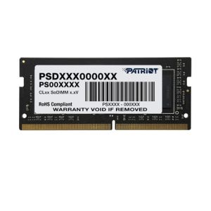 SODIMM DDR4 16GB 3200MHz Single Channel PSD416G320081S Patriot RAM MEMORIJA SODIMM DDR4 16GB 3200MHz Single Channel PSD416G320081S RAM MEMORIJA
