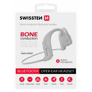 Bone (Bela) SWISSTEN Bluetooth Slušalice Bone (Bela) SLUSALICE