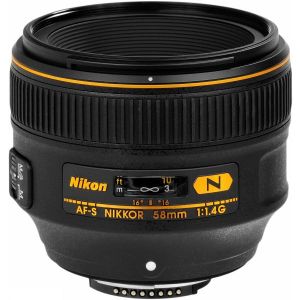 58mmf/1.4GAF-S Nikon OBJEKTIV AF-S NIKKOR 58mm f/1.4G OBJEKTIV