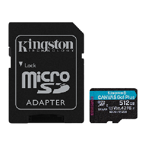 Canvas Go Plus SDCG3/512GB Kingston MEMORIJSKA KARTICA Canvas Go Plus SDCG3/512GB MEMORIJSKA KARTICA