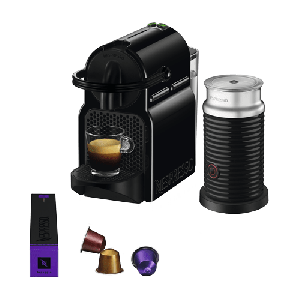 Nespresso APARAT ZA KAFU Inissia Black i Aeroccino 3 (A3ND40EUBK-DL)