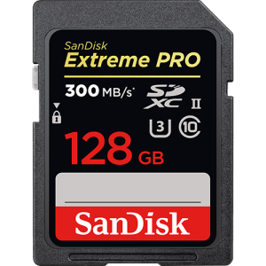 SanDisk MEMORIJSKA KARTICA SDXC 128GB Extreme Pro - 300MB/s V30 UHS-II