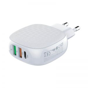 Moye KUCNI PUNJAC Voltaic USB Charger PD Type-C QC 3.0 28.5W White
