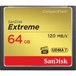 SanDisk MEMORIJSKA KARTICA CF 64GB Extreme 120MB/s 85Mb/s UDMA7
