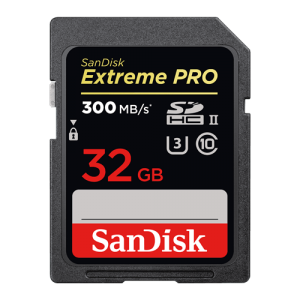 SanDisk MEMORIJSKA KARTICA SDXC 32GB Extreme Pro 300MB/s UHS-II