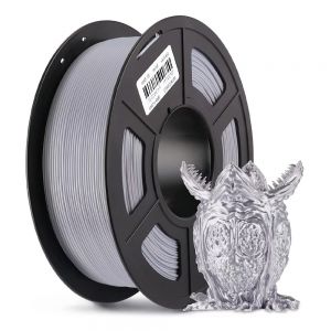 Anycubic Silk PLA Filament 1000g Silver    